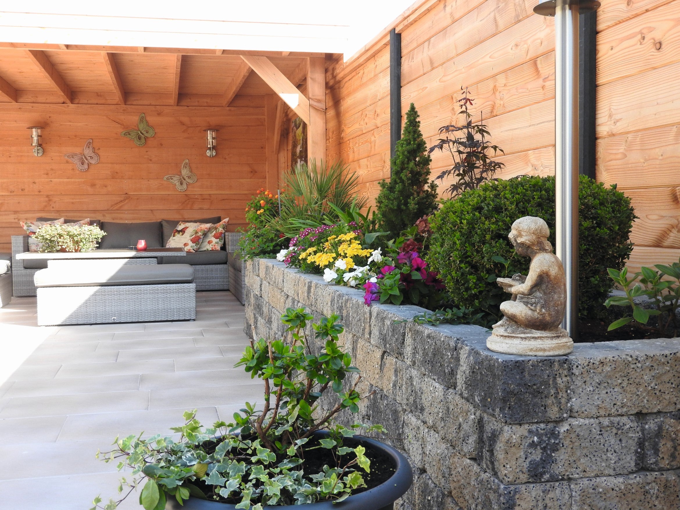 Stapelblokken en borders