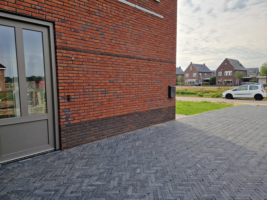 Stonique trommel waalformaat 7 cm antraciet