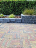 Stonique trommel waalformaat 7 cm oud bont