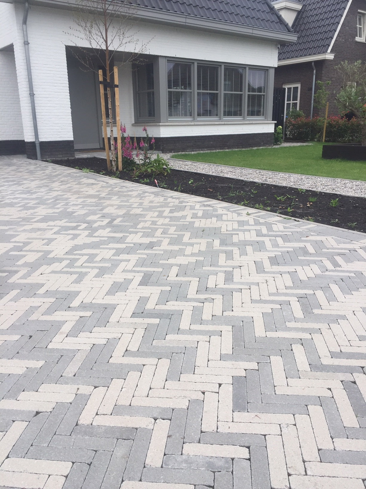 Stonique trommel waalformaat 7 cm nature mixed