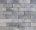 Stonique trommel betonstraatsteen 6 cm grijs/zwart