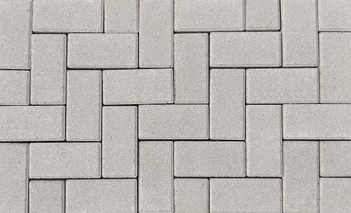 Betonstraatsteen 8 cm grijs machinaal pakket komo – grijs – productfoto 1