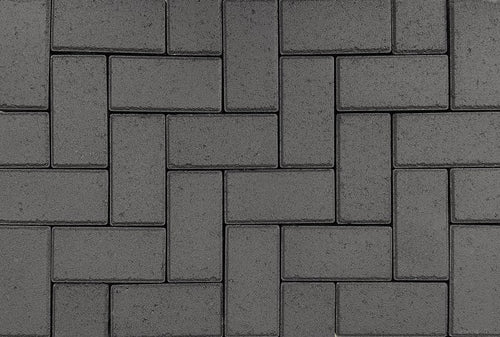 Betonstraatsteen 10 cm antraciet machinaal pakket komo – antraciet – productfoto 1