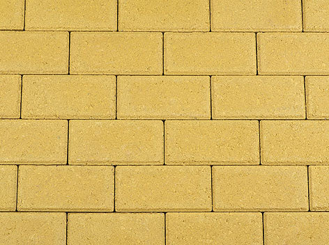 Betonstraatsteen 8 cm geel komo – geel – productfoto 1