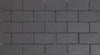 Design brick 6 cm black mini facet komo