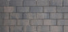 Design brick 8 cm dark sepia mini facet komo